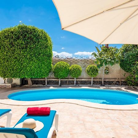Beautiful Villa Anna With Heated Pool Costa Adeje  Exterior photo