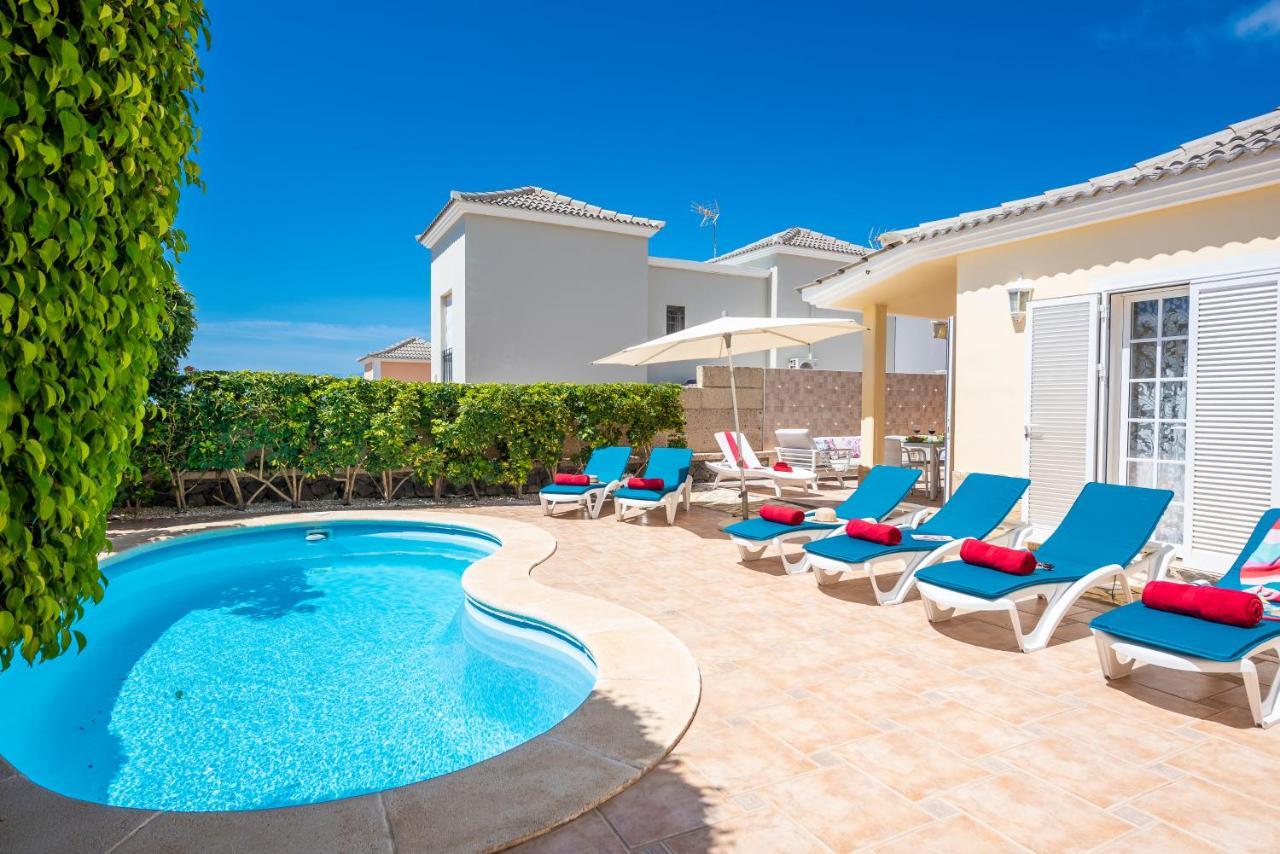 Beautiful Villa Anna With Heated Pool Costa Adeje  Exterior photo