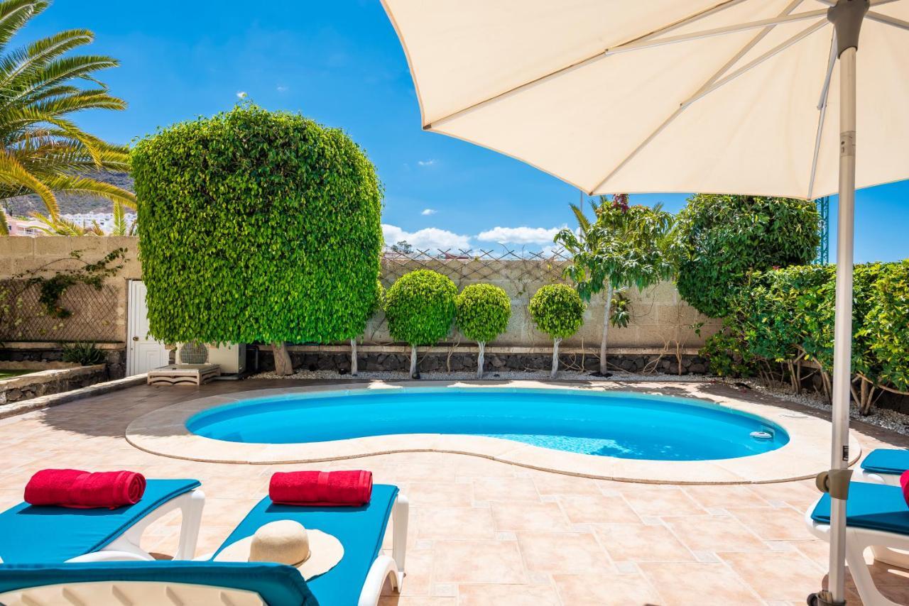 Beautiful Villa Anna With Heated Pool Costa Adeje  Exterior photo
