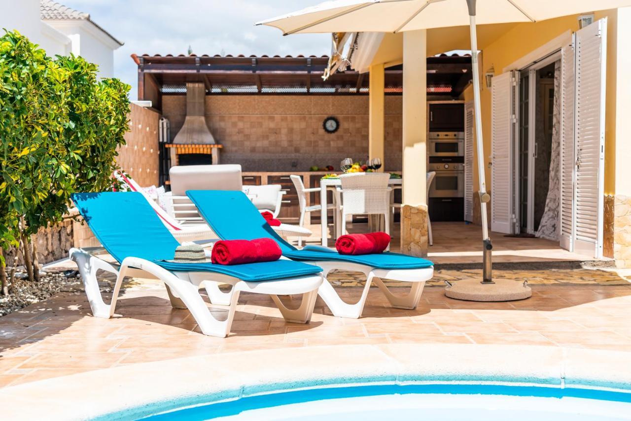 Beautiful Villa Anna With Heated Pool Costa Adeje  Exterior photo